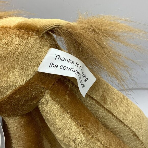 Vtg 2005 United Way Plush Long Leg Lion Courage To Care Stuffed Animal 12” - Picture 4 of 8